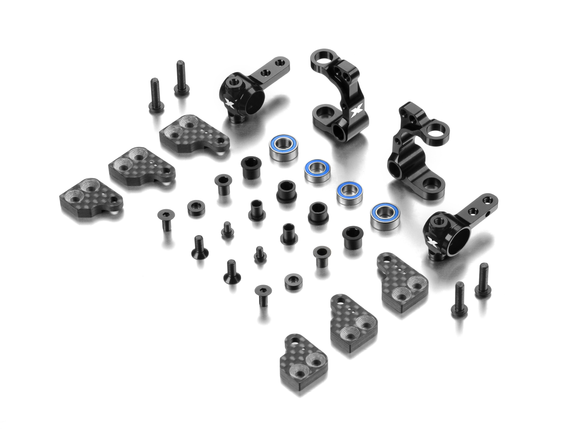 Steering Block & C-Hub - Aluminum Set (320904)