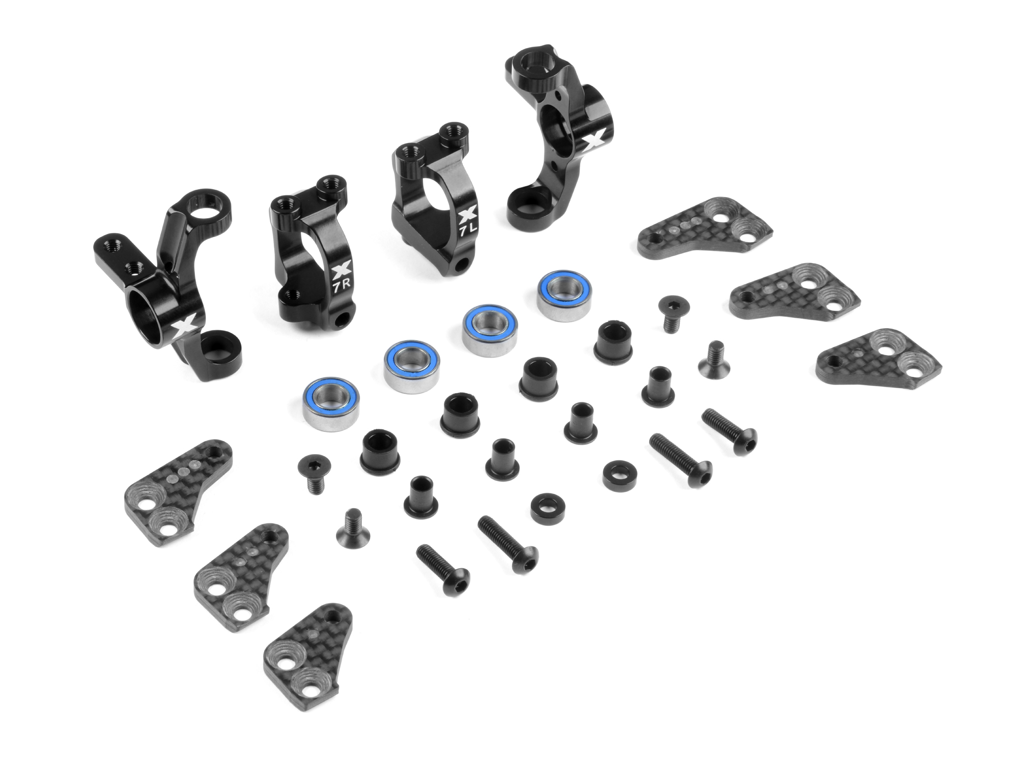 Steering Block & C-Hub - Aluminum Set (360901)