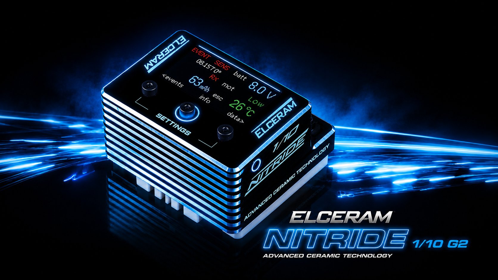 ELCERAM Nitride 1/10 ESC