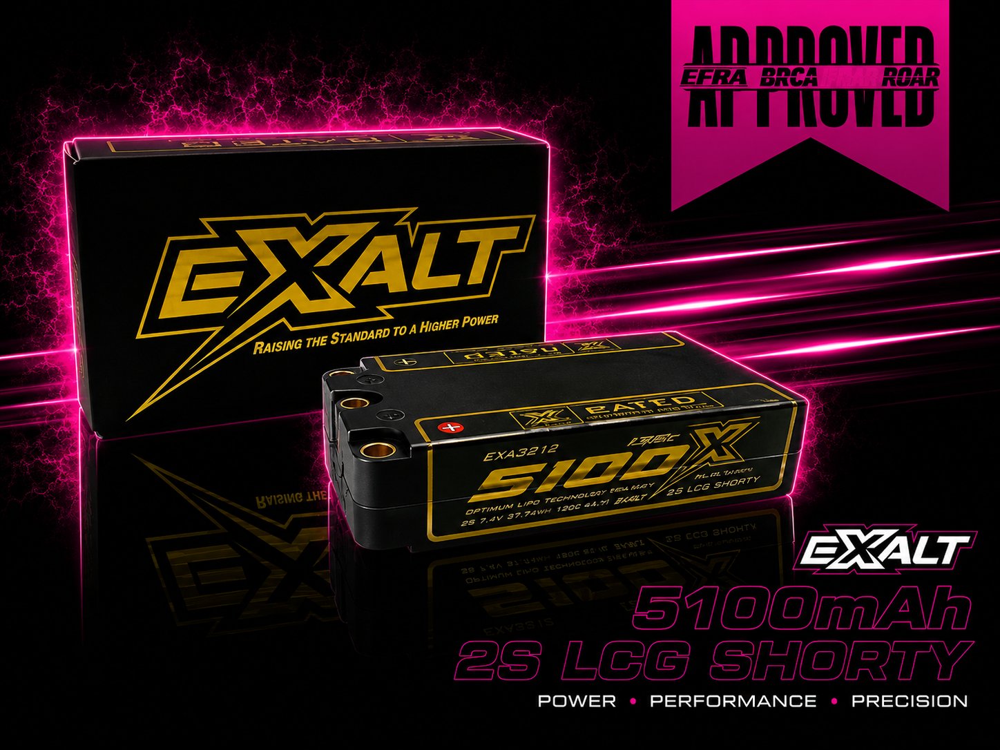 EXALT 5100mAh 2S shorty