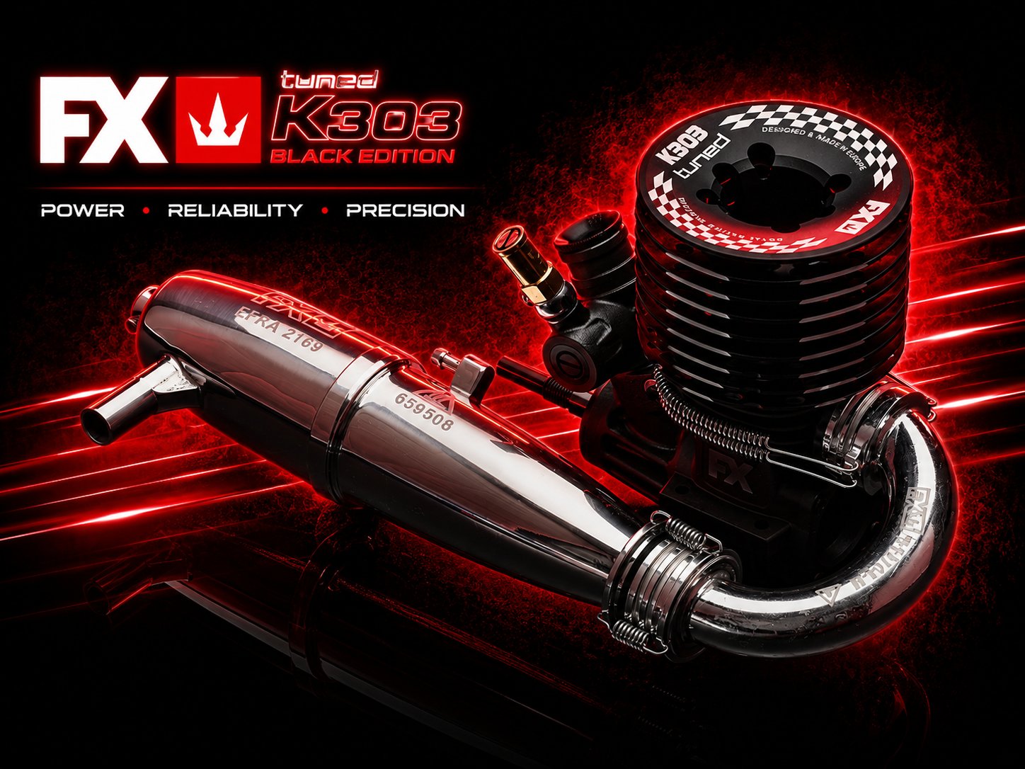 FX K303 nitro engine